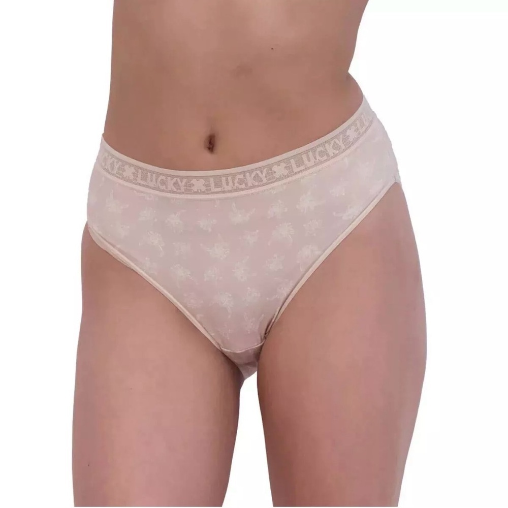 Lucky Brand 6-Pack Hi-Cut Panties Sz -S - Picture 5 of 10